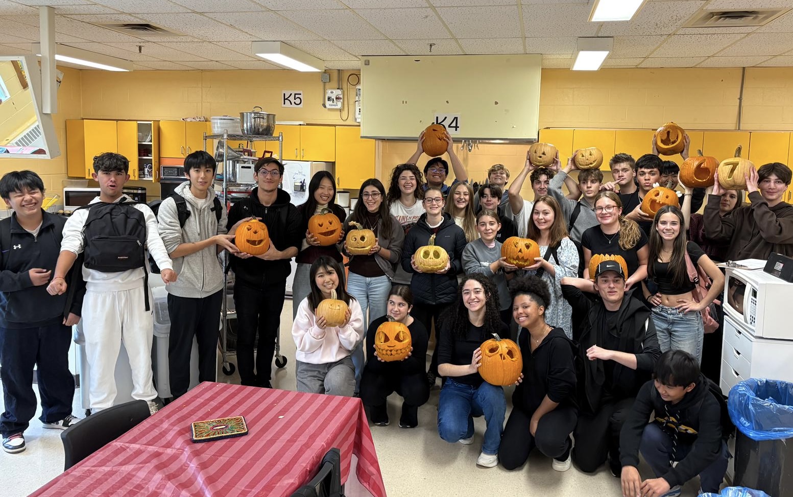 クラブ活動中の写真